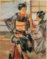 Kuroda Seiki Maiko Girl 1893 Japonés Asiático
